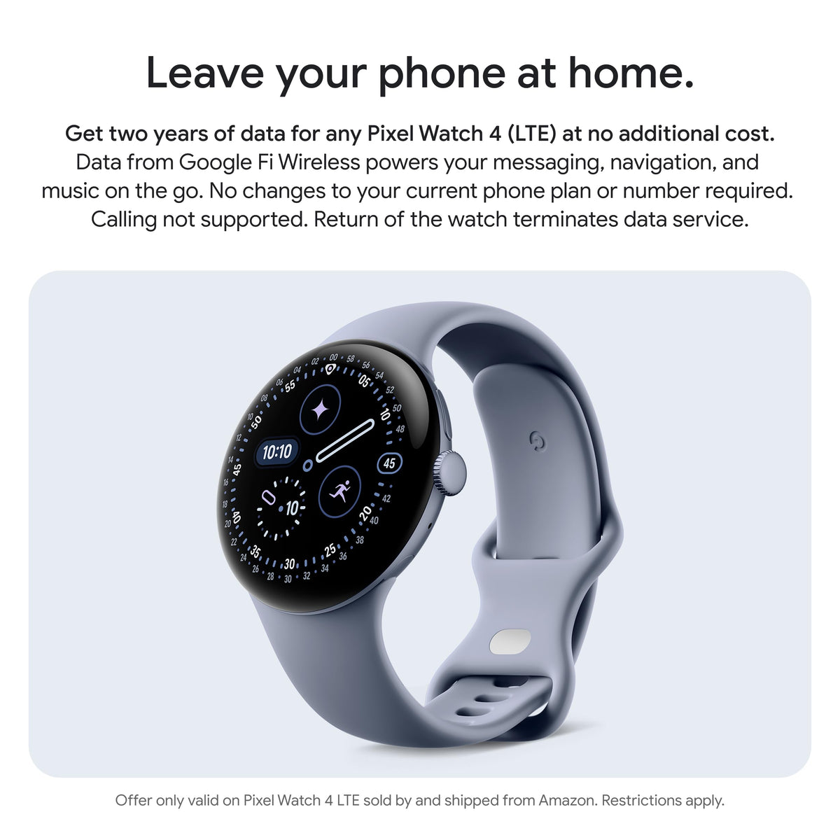 Google Pixel Watch 4 (45mm) - Smartwatch - Obsidian Active Band - Wi-Fi - Unboxed
