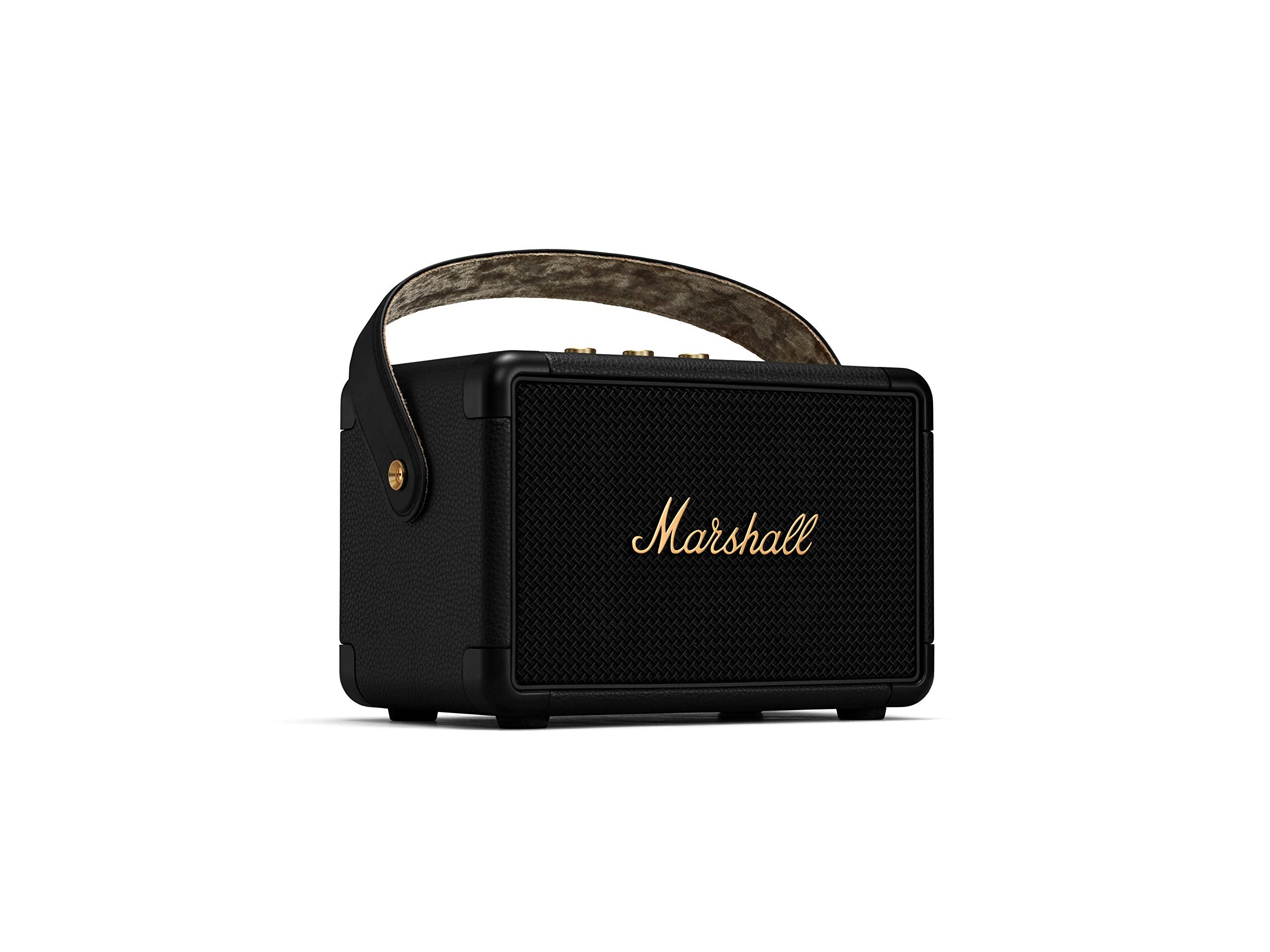 Kilburn II 36W Portable Bluetooth Speaker (Black & Brass) - Unboxed