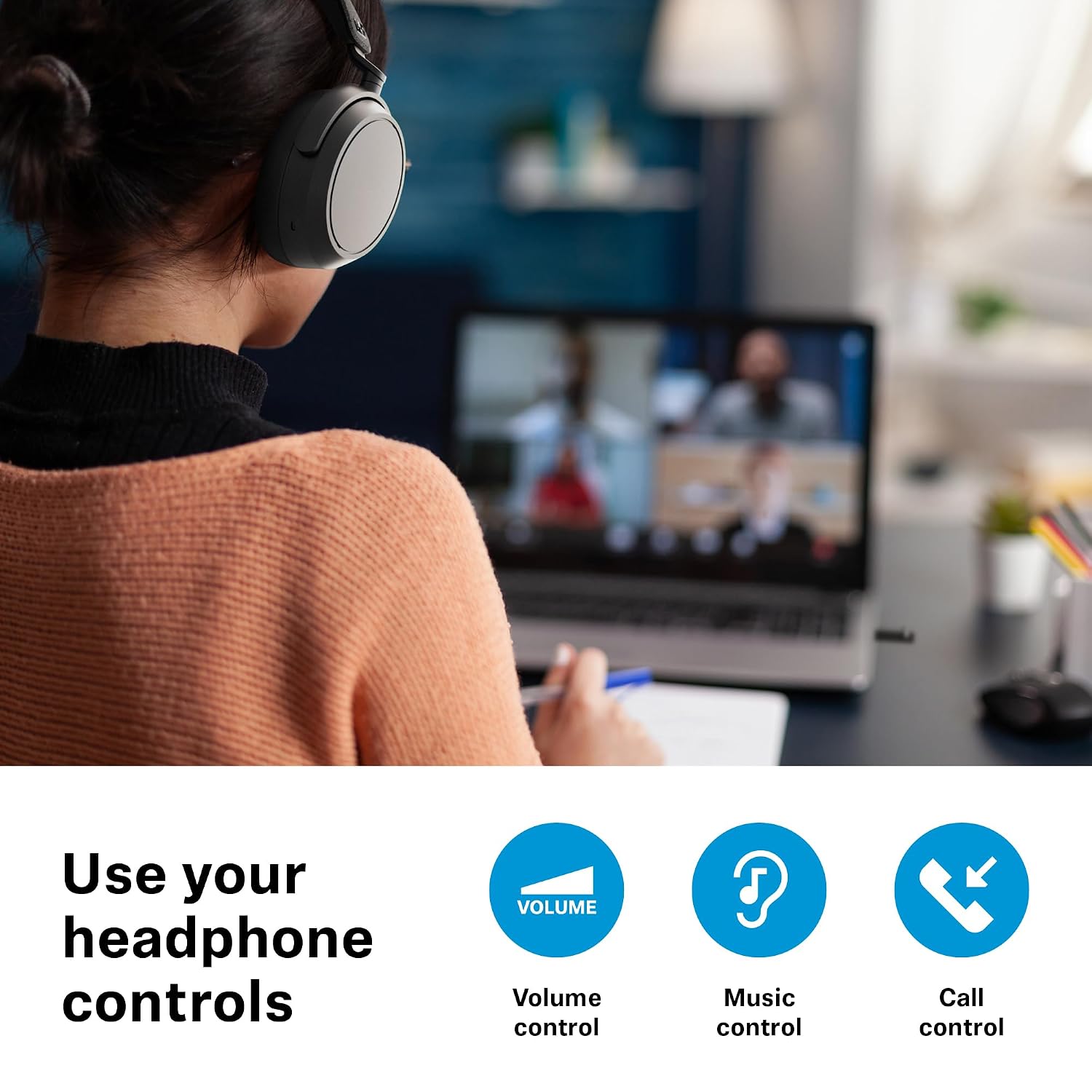 Sennheiser ACCENTUM Wireless Special Edition-Over Ear Headphones with Hybrid ANC,50 Hr Battery & Free BTD 600 Bluetooth Dongle Worth 5,990 Streaming & Crystal Clear Calls,Designed in Germany - Unboxed