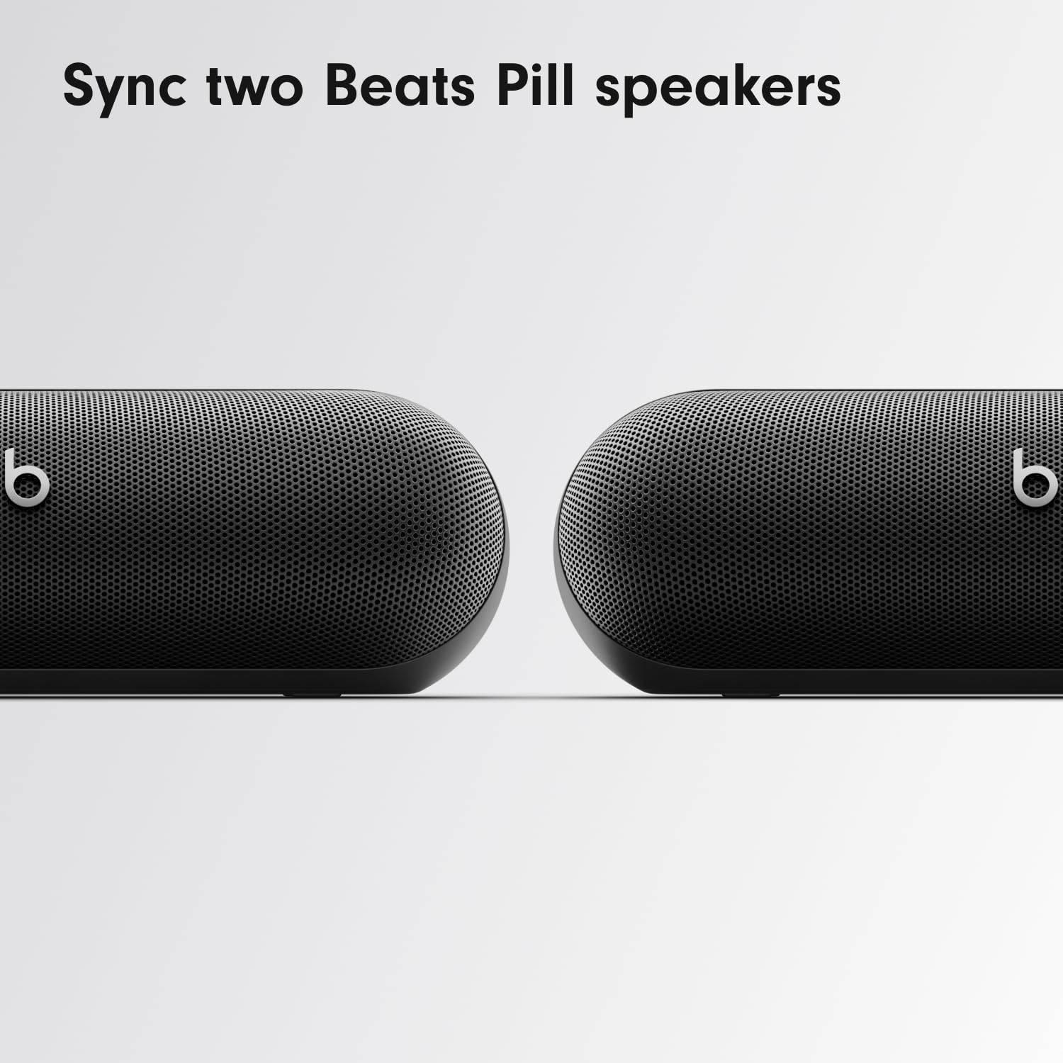 Beats Pill – Wireless Bluetooth Speaker and Portable Charger via USB-C – Up to 24 Hours Battery Life, IP67 Water Resistant, Apple & Android Compatible, Built-in Microphone – Matt Black
