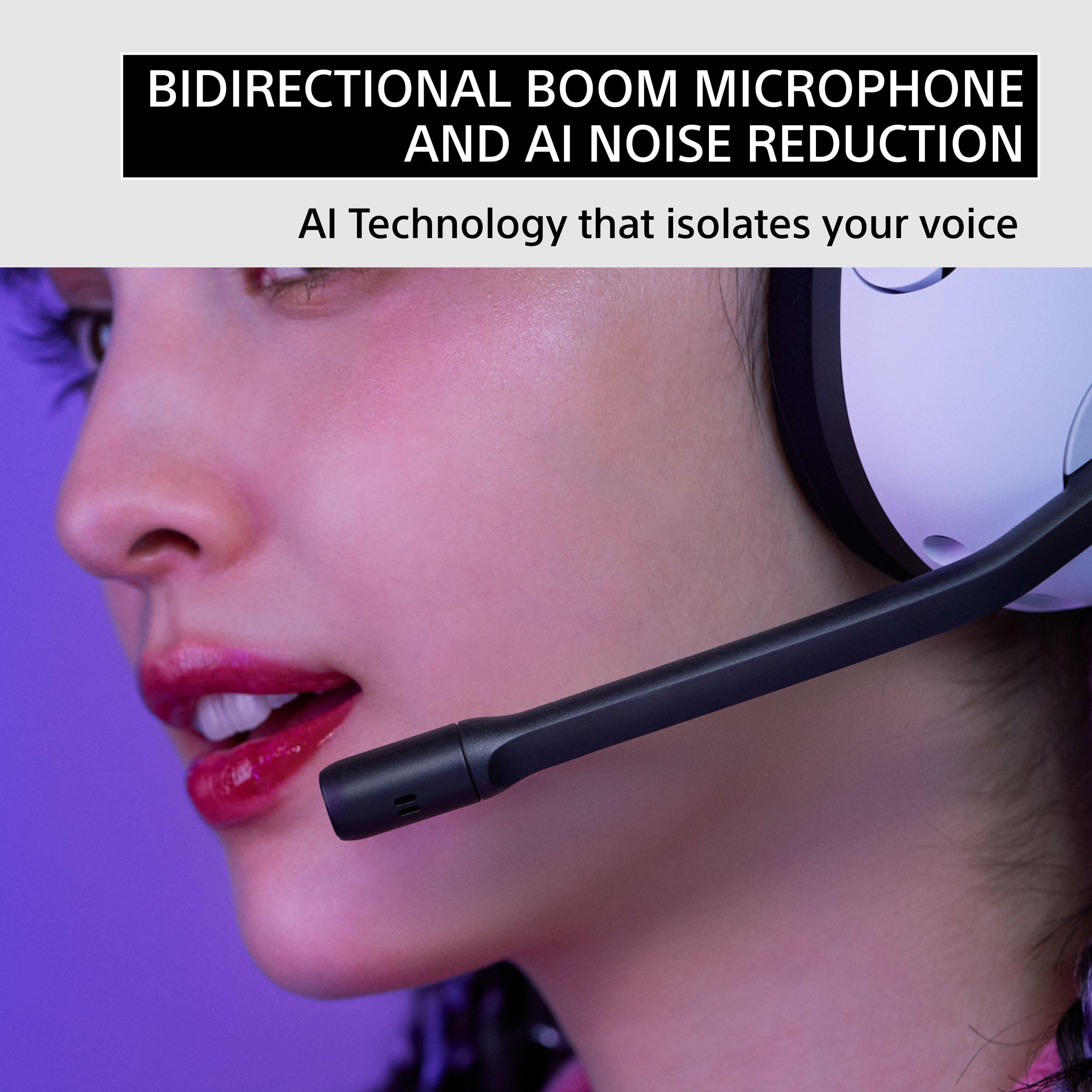 Sony INZONE H5 Wireless Gaming Headset, 360 Spatial Sound, Works with PC, PS5, 28 Hour Battery, 2.4Ghz Wireless and 3.5mm Audio Jack, Bidirectional Boom Microphone, 40mm Drivers - Unboxed