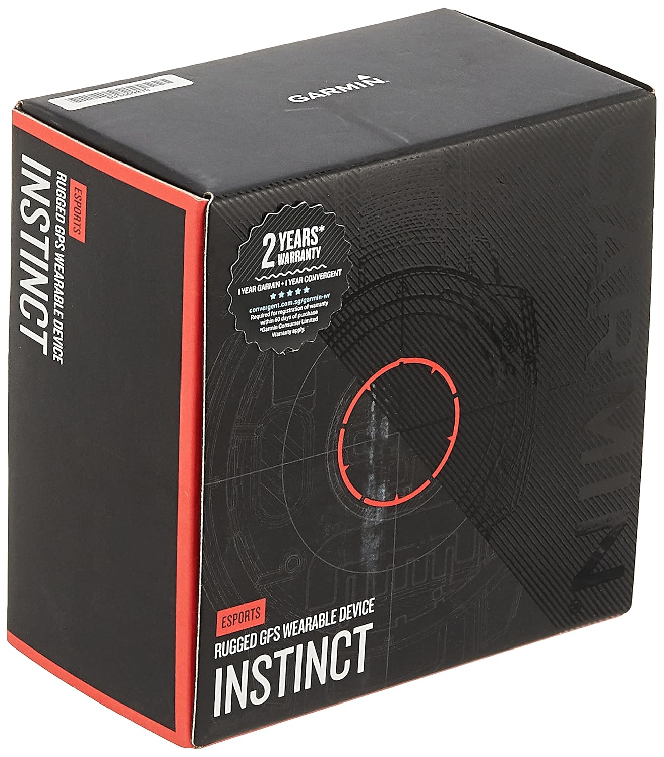 GARMIN Instinct Esports Edition, Broadcast stress level & HR to PC gaming streams* Smartwatch - Unboxed