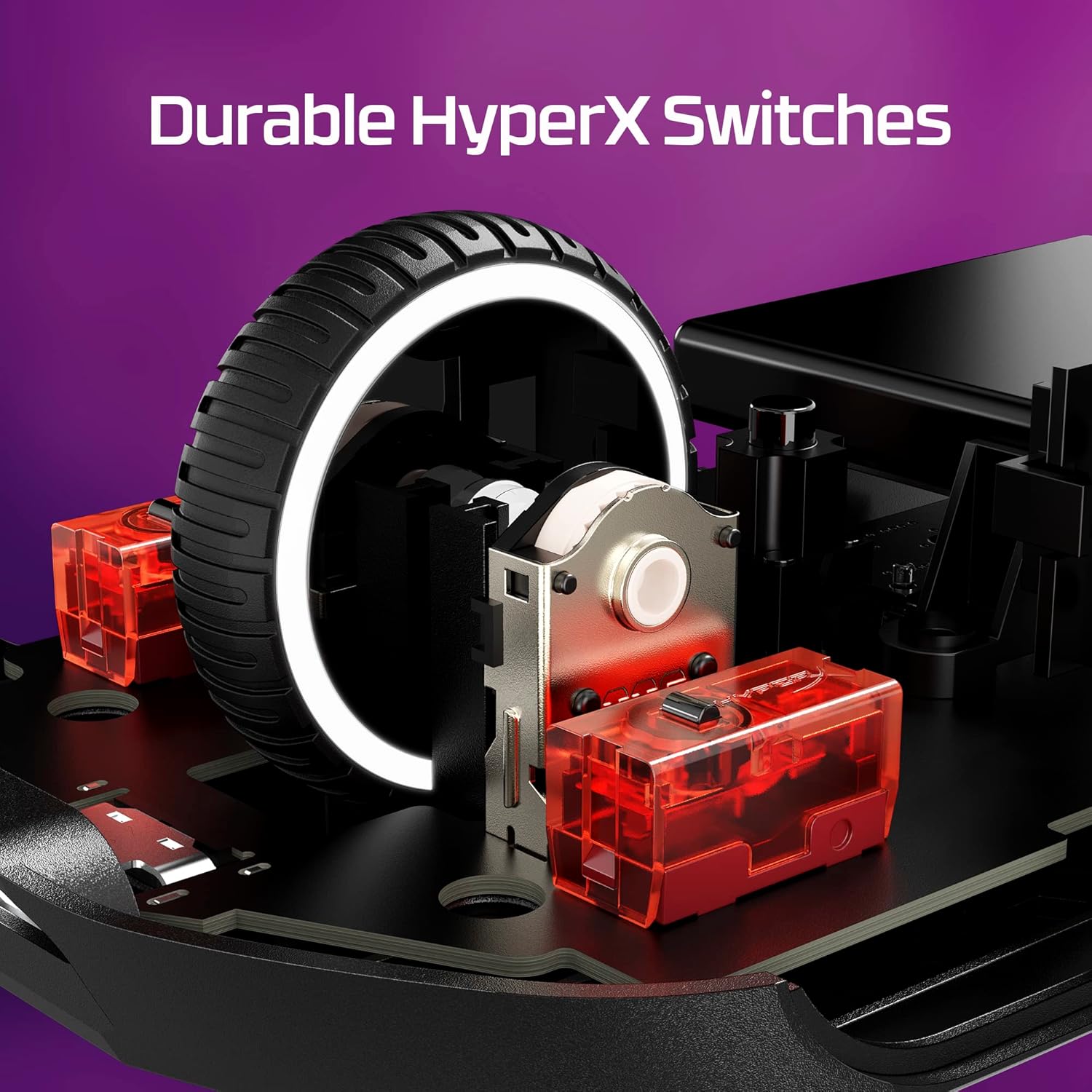 HyperX Pulsefire Haste 2 Wireless Gaming Mouse Ultra Lightweight, 61g, 100 Hour Battery Life, 2.4Ghz Wireless, Up to 26000 DPI - Unboxed