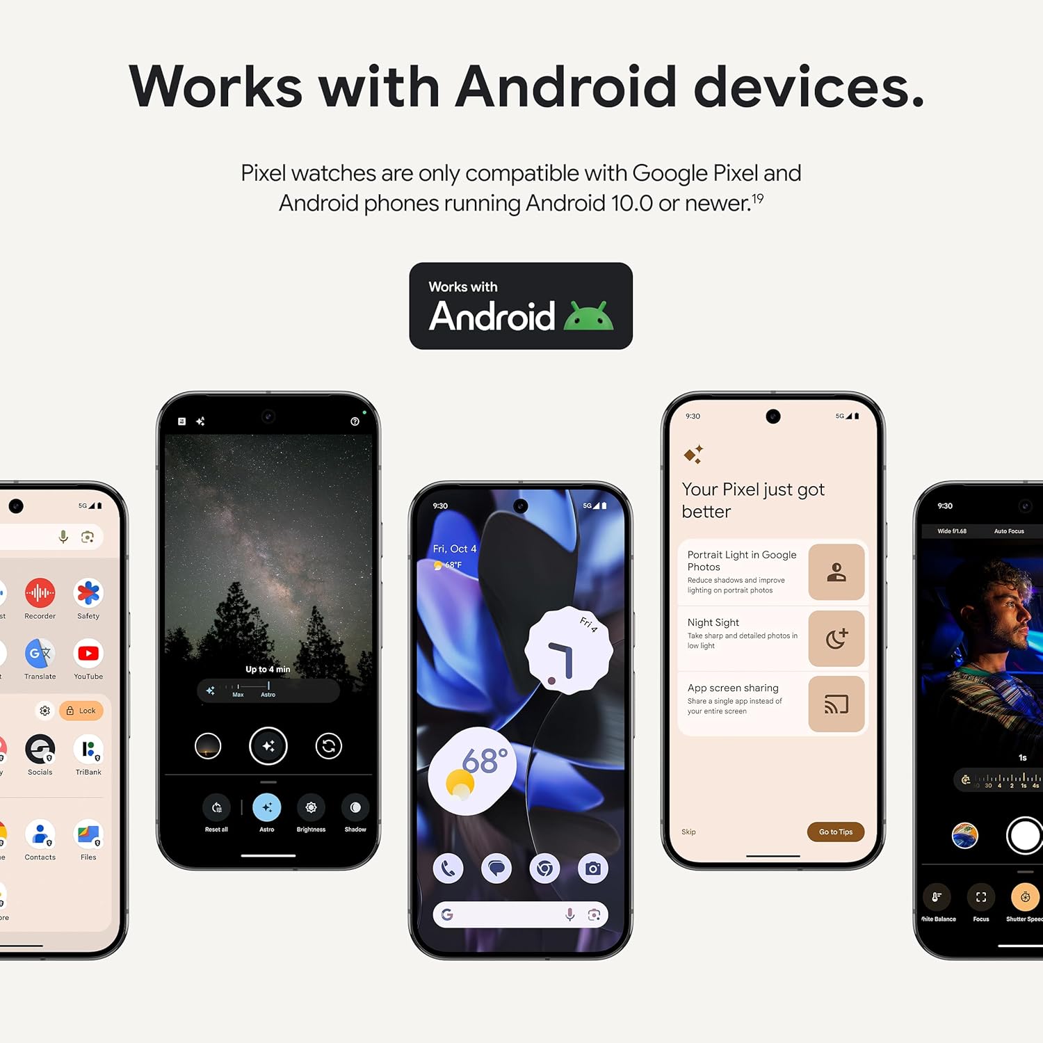 Google Pixel Watch 3 (41mm) - Android Smartwatch with Heart Rate Tracking, Advanced Running from Fitbit, Fitness Insights, 24-Hour Battery - Aluminum Case - Obsidian Band - Wi-Fi - Unboxed