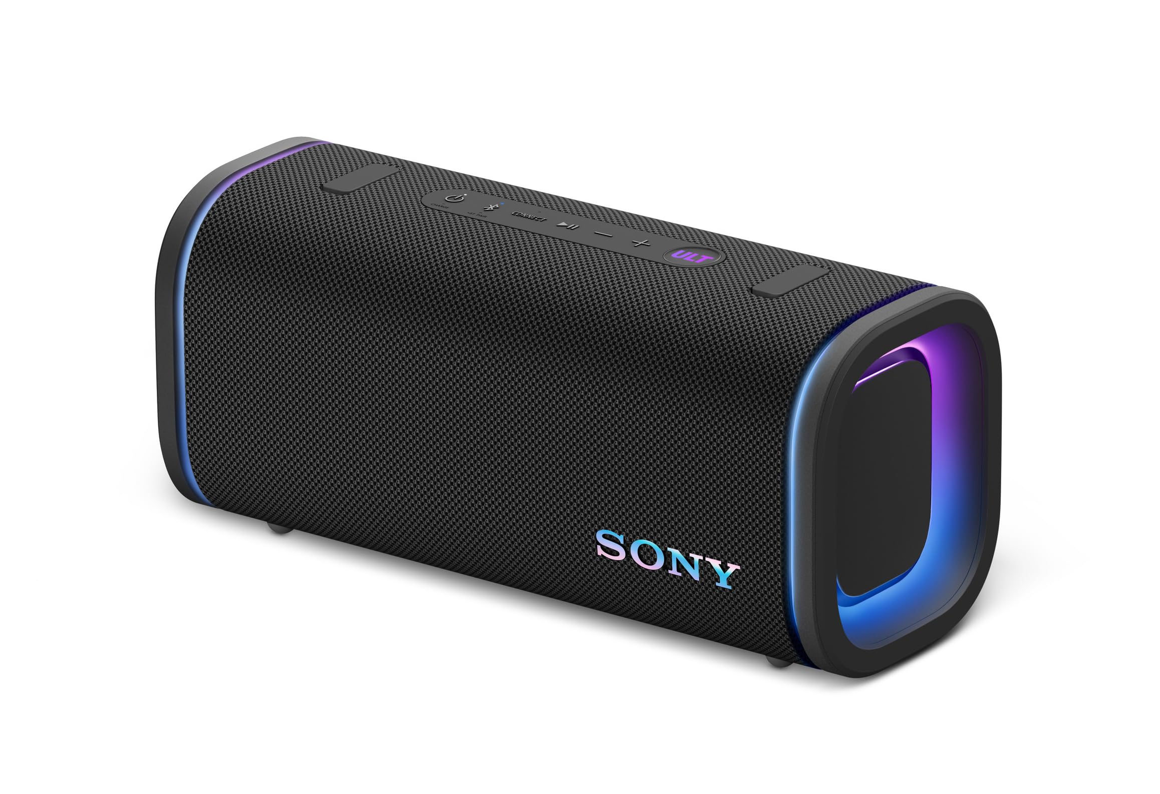 Sony New ULT Field 5 Wireless Bluetooth Speaker, 25hrs Playtime, Massive Bass, Shoulder Strap, Built in Power Bank, IP67 Water & Dustproof, Quick Charge, 360 Party Light, Party Connect - Unboxed