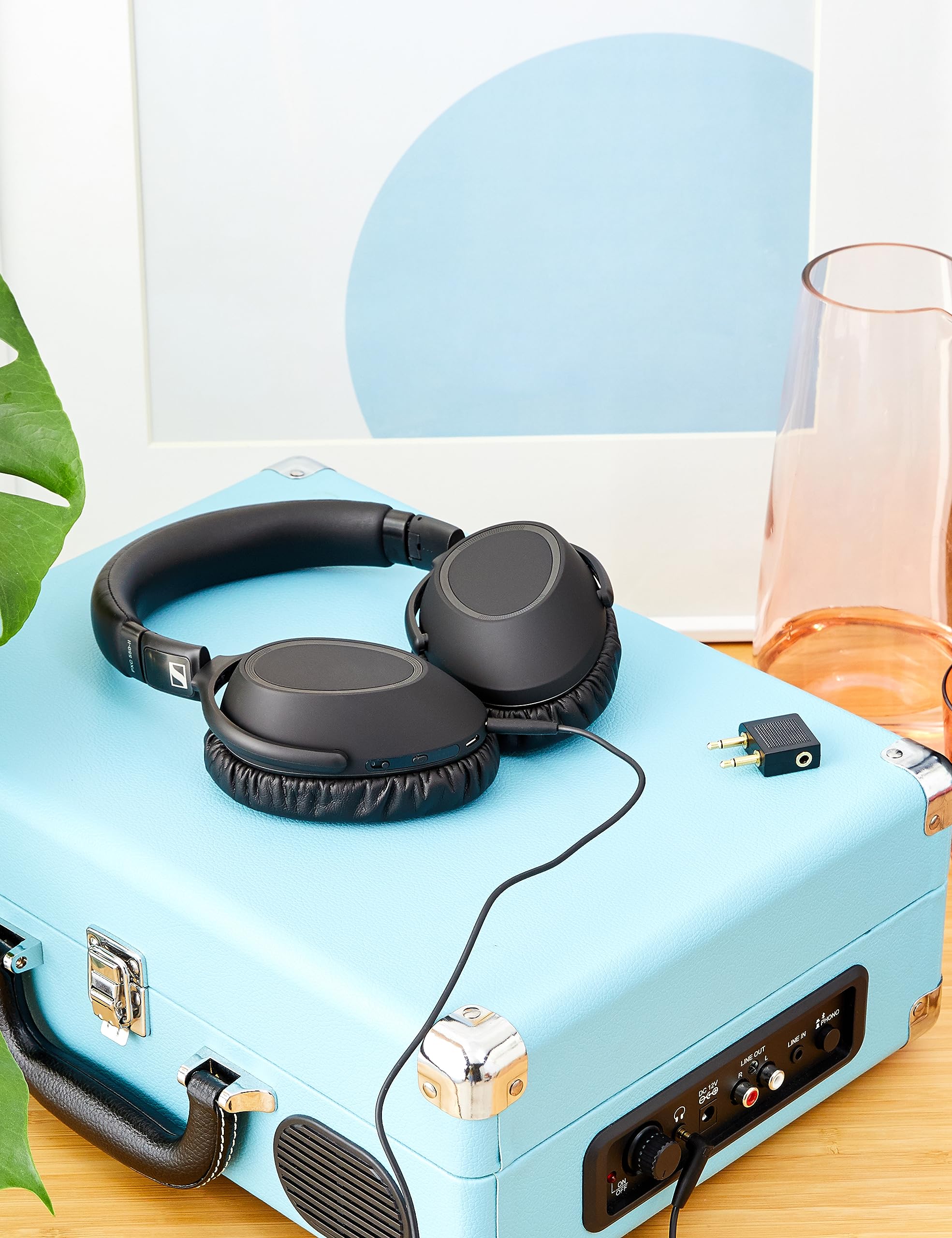 Sennheiser Consumer Audio PXC 550-II Wireless Bluetooth Over The Ear Headphone with Mic- Unboxed