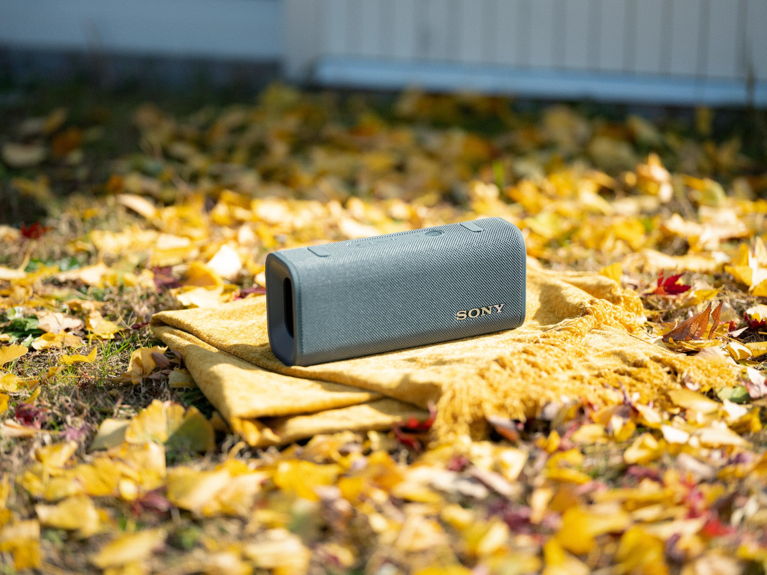Sony New ULT Field 5 Wireless Bluetooth Speaker, 25hrs Playtime, Massive Bass, Shoulder Strap, Built in Power Bank, IP67 Water & Dustproof, Quick Charge, 360 Party Light, Party Connect - Unboxed