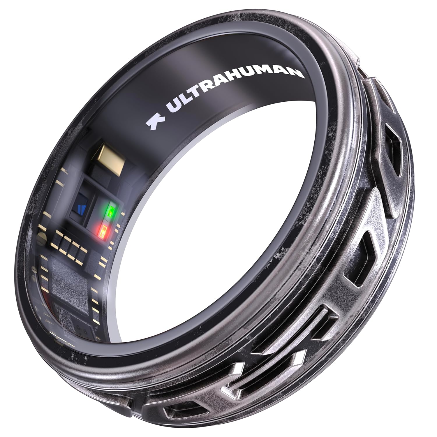 ULTRAHUMAN Ring AIR Smart Ring -Track Sleep, HRV & Stress, No subscription | 2.4g With 100m Water-Resistance, Recovery & Fitness Tracker, Cycle & Ovulation Tracking, Lifetime Free App Access