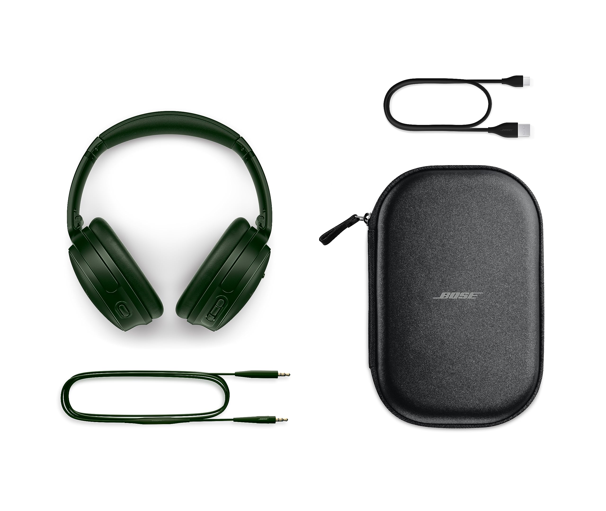 Bose New QuietComfort Wireless Noise Cancelling Headphones, Bluetooth Over Ear Headphones with Up to 24 Hours of Battery Life - Unboxed
