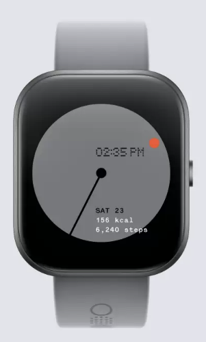 CMF by Nothing Watch Pro, 1.96 AMOLED,BT calling with AI noise reduction, GPS, Metallic Grey Smartwatch - Unboxed