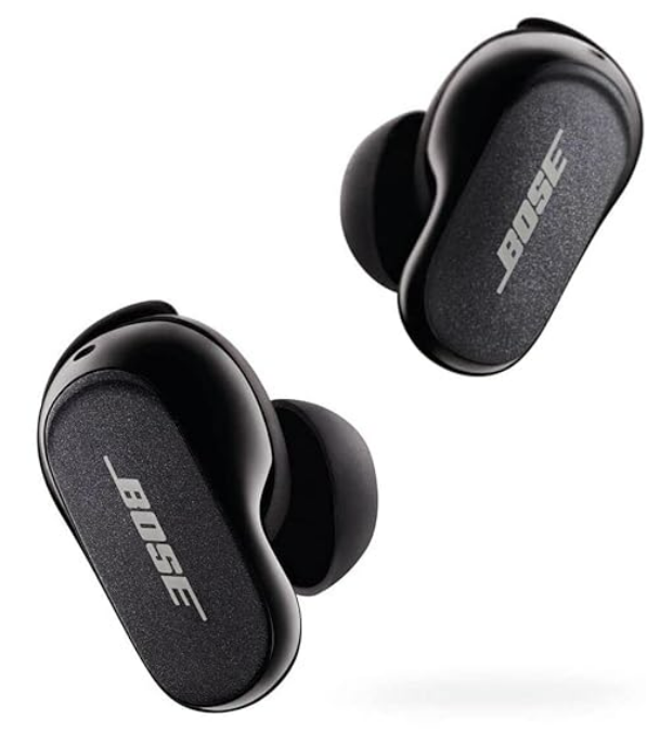 Bose New QuietComfort Earbuds II, Wireless, Bluetooth, World's Best Noise Cancelling in-Ear Headphones with Personalized Noise Cancellation, Triple Black - Unboxed