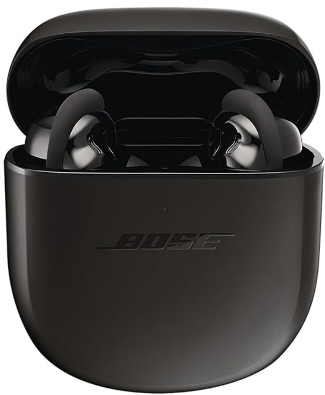 Bose New QuietComfort Earbuds II, Wireless, Bluetooth, World's Best Noise Cancelling in-Ear Headphones with Personalized Noise Cancellation, Triple Black - Unboxed