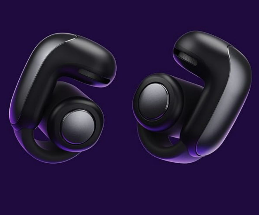 Bose NEW Ultra Open Earbuds with Open Audio Technology, Open Ear Wireless Earbuds, Up to 48 Hours of Battery Life - Unboxed