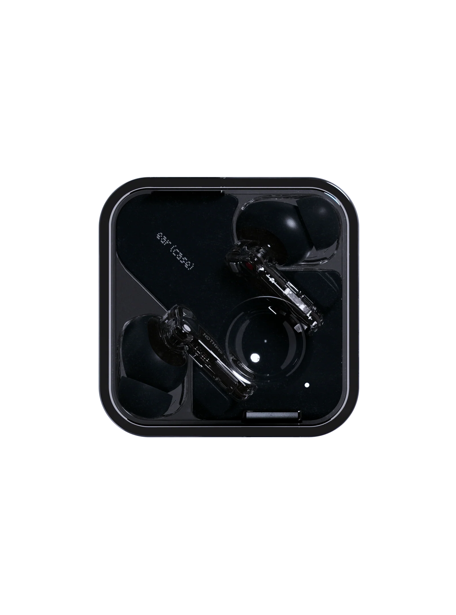 Nothing Ear (2) Wireless Earbuds Active Noise Cancellation to 40 db, Bluetooth 5.3 in Ear Headphones with Wireless Charging,36H Playtime IP54 Waterproof Earphones for iPhone & Android, Black - Unboxed