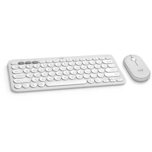 Logitech Pebble 2 Combo, Wireless Keyboard and Mouse, Quiet and Portable, Customisable, Logi Bolt, Bluetooth, Easy-Switch for Windows, macOS, iPadOS, Chrome - Unboxed