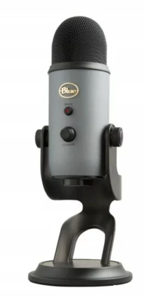 Blue Yeti USB Microphone for Recording, Streaming, Gaming, Podcasting on PC and Mac, Condenser Mic for Laptop - Unboxed