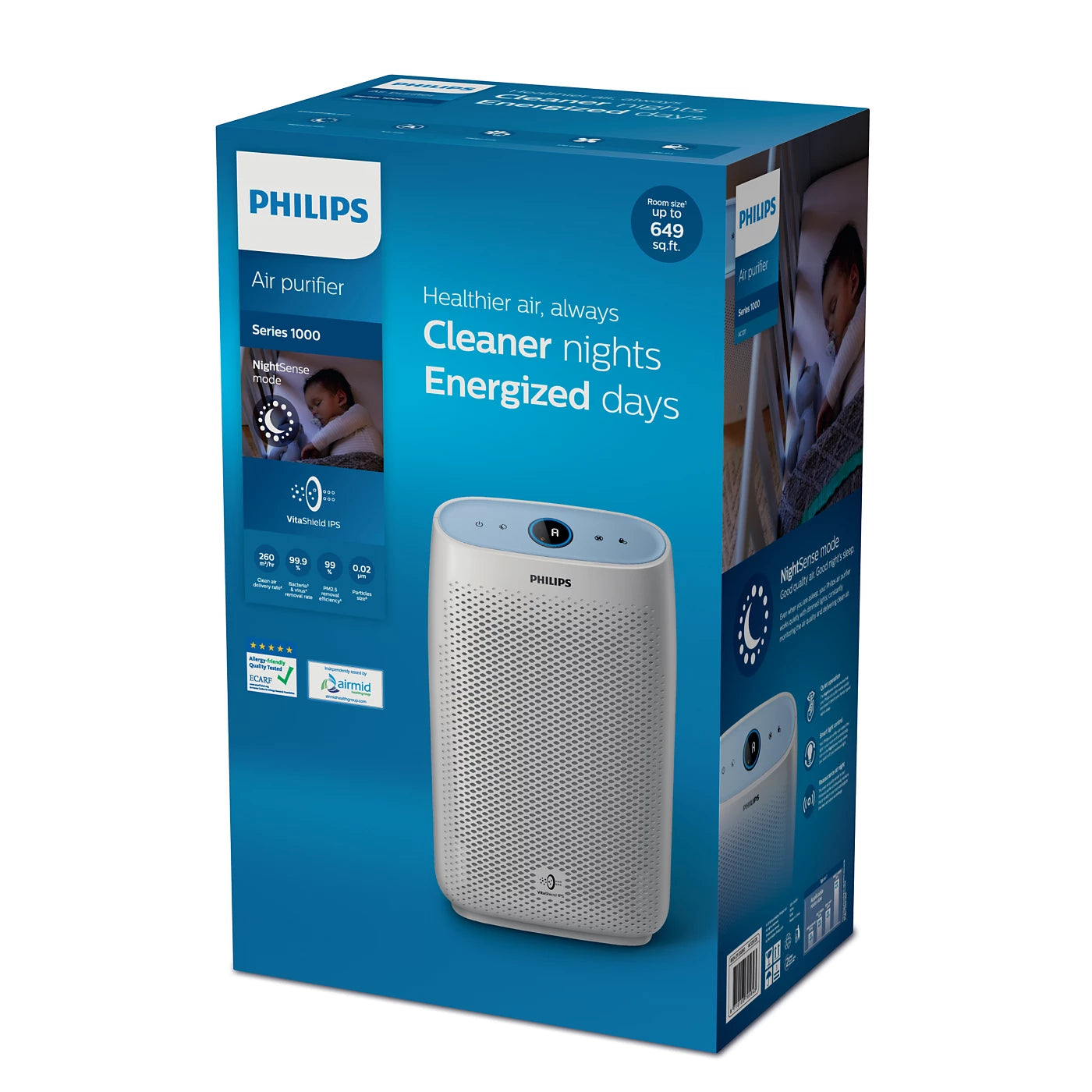 Philips Air Purifier AC1211/20 Series 1000 - Unboxed