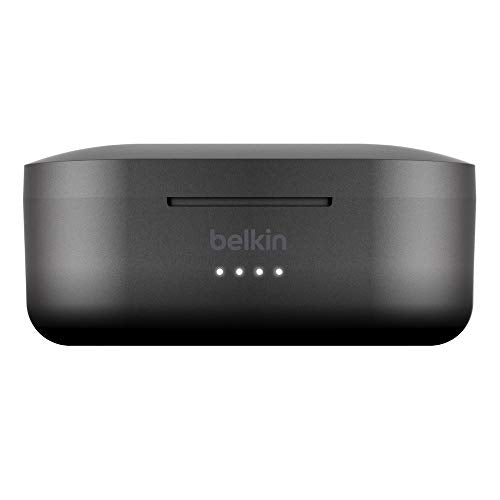 (Open Box) Belkin Soundform Bluetooth Truly Wireless in Ear Earbuds with Mic (Black) (Grade - A+)
