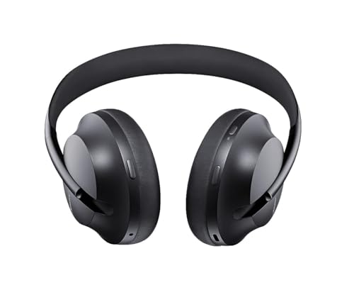 Bose Noise Cancelling 700 Bluetooth Wireless Over Ear Headphones with Mic for Clear Calls & Alexa Enabled and Touch Control, (Black)