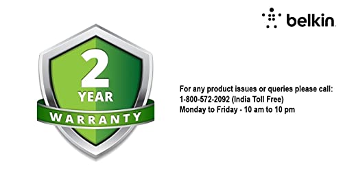 (Open Box) Belkin SOUNDFORM™ Rise True Wireless in-Ear Earbuds, IPX5 Sweat & Water Resistant, Up to 31 hrs. Playtime, Bluetooth 5.2, Wireless Charging | Black (Grade - A+)