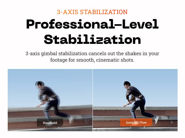 (Open Box)Insta360 Flow Standalone Gimbal(Grey) AI-Powered Smartphone Stabilizer with3-Axis Stabilization,Deep Track 3.0,1-Step Rapid Deploy,Built-in Selfie Stick & Tripod,SmartWheel Control (Grade - A+)