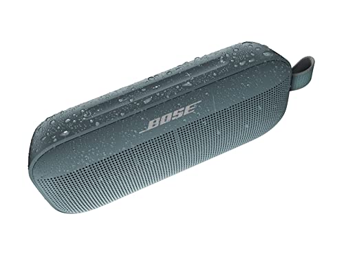 Bose SoundLink Flex Bluetooth Portable Speaker, 5W Wireless Waterproof Speaker for Outdoor Travel - Stone Blue