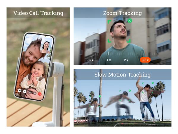 (Open Box)Insta360 Flow Standalone Gimbal(Grey) AI-Powered Smartphone Stabilizer with3-Axis Stabilization,Deep Track 3.0,1-Step Rapid Deploy,Built-in Selfie Stick & Tripod,SmartWheel Control (Grade - A+)