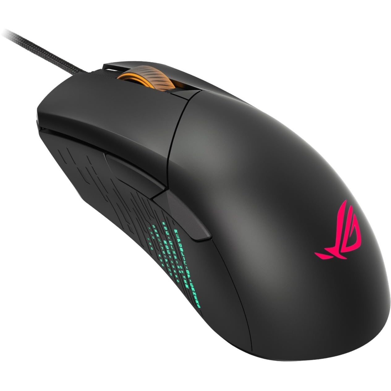 ASUS ROG Gladius III Wired Gaming Mouse | Tuned 19,000 DPI Sensor, Hot Swappable Push-Fit II, Ergo Shape