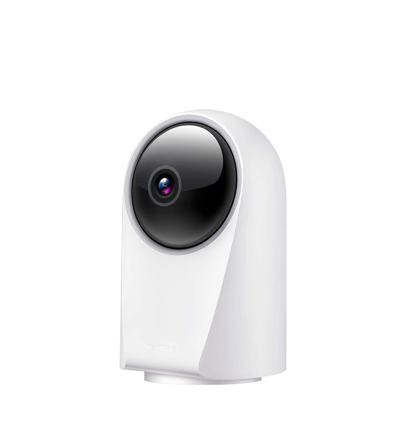 (Open Box) Realme 360 Deg 1080p Full HD WIFI Smart Security Camera (White) | Alexa Enabled | 2-Way Audio | Night Vision | Motion Tracking & Intruder Alert, 7.1cm x 6.58cm x 11.43cm (Grade - A+)