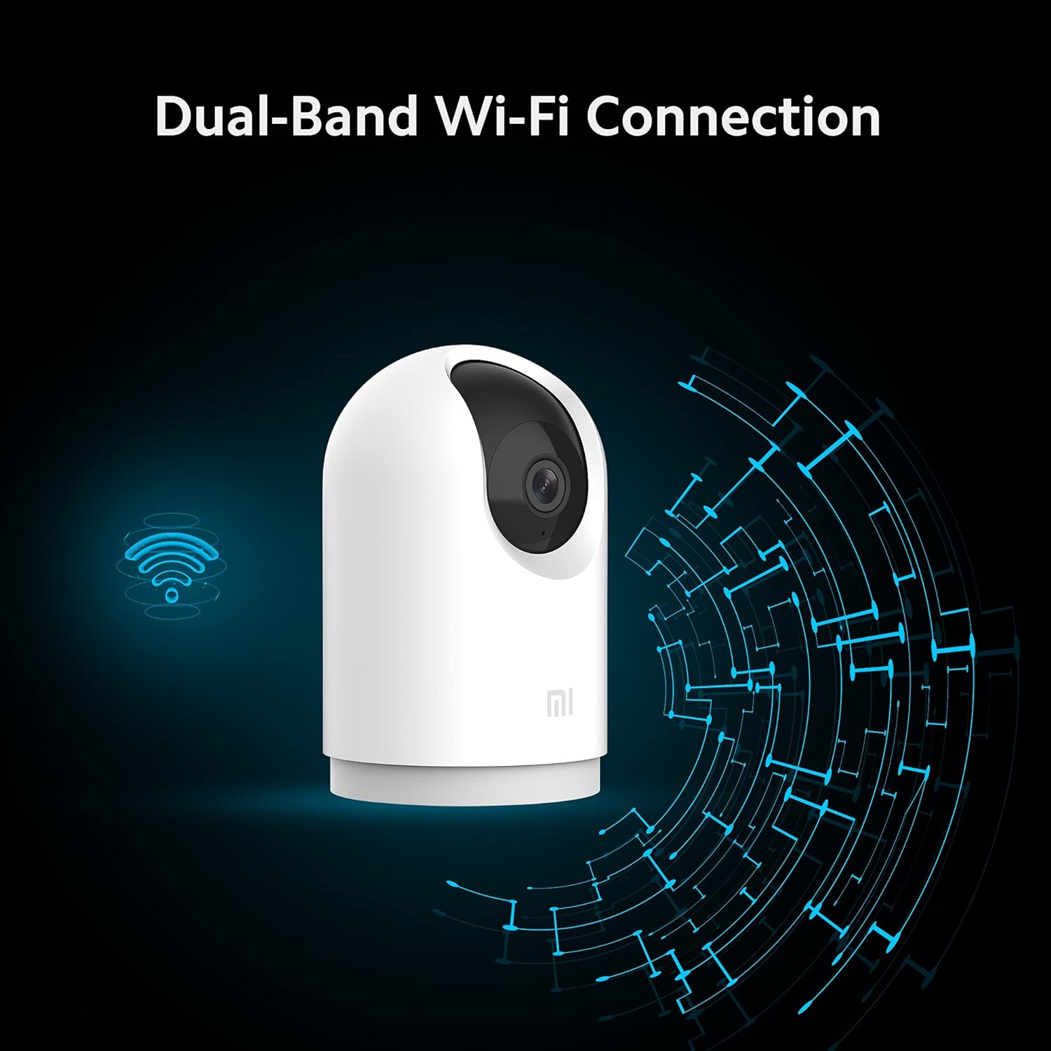 (Open Box) Mi 360 Home Security Wireless Camera 2K Pro with Bluetooth Gateway BLE 4.2 l Dual Band Wi-fi Connection l 3 Million HD 1296p| 3MP CCTV |Full Color in Low-Light | AI Human Detection, White (Grade - A+)