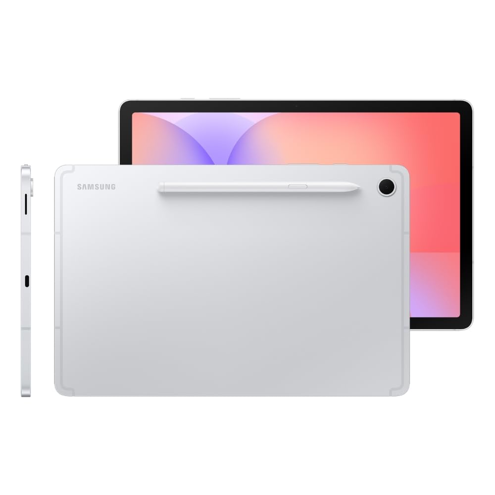 Samsung Galaxy Tab S10 Lite [Smartchoice], 10.9-inch (27.7 CM), LCD Display, 6GB RAM, 128GB ROM, Wi-Fi+5G, Dual Speakers, S Pen, Silver, AI Enabled - Unboxed