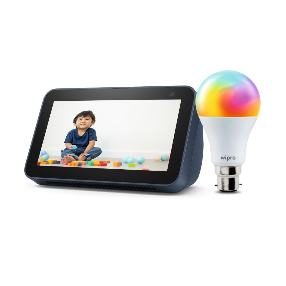 Amazon Echo Show 5 (2nd Gen) - Smart speaker with 5.5" screen, crisp sound and Alexa - Unboxed