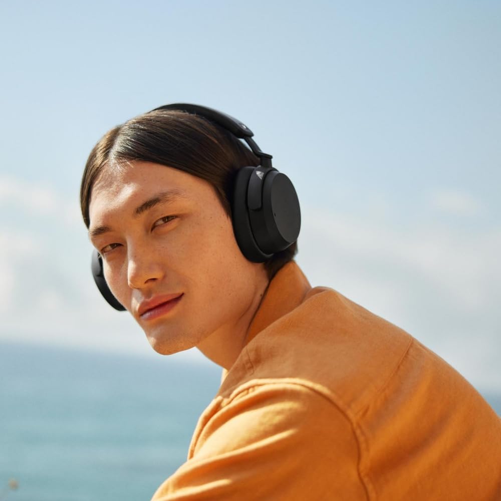 Sennheiser ACCENTUM Wireless Special Edition-Over Ear Headphones with Hybrid ANC,50 Hr Battery & Free BTD 600 Bluetooth Dongle Worth 5,990 Streaming & Crystal Clear Calls,Designed in Germany - Unboxed