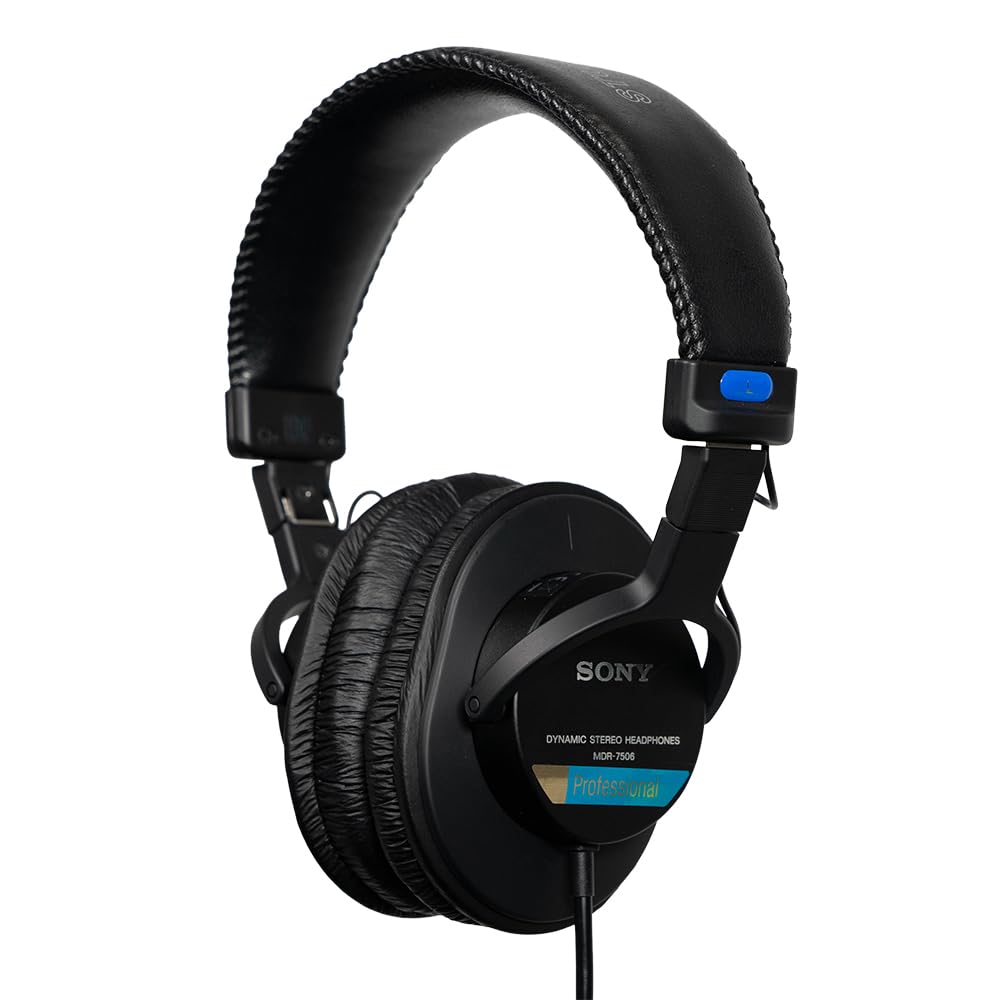 Sony MDR-M1 Wired High Resolution Monitor Over Ear Headphones, Closed Back Design for Audiophile