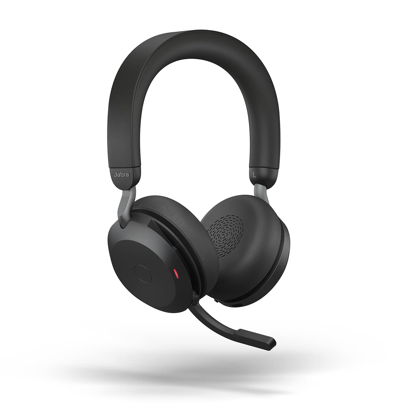 Jabra Evolve2 75 PC Wireless On Ear Headset with 8-Mic Technology - Dual Foam Stereo Headphones with Adjustable Advanced Active Noise Cancelling - Unboxed