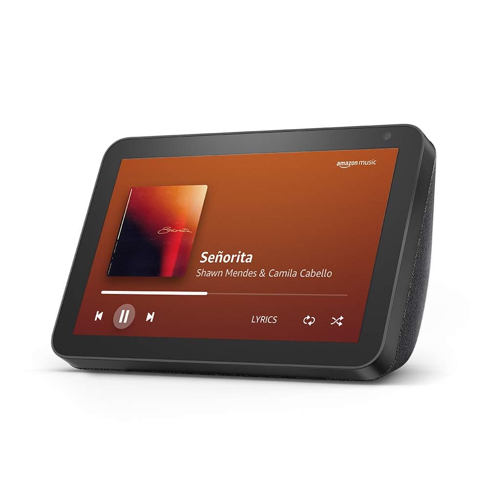 Introducing Echo Show 8 – Smart Display with Alexa - 20.32 cm (8") HD Screen with Stereo Sound - Unboxed