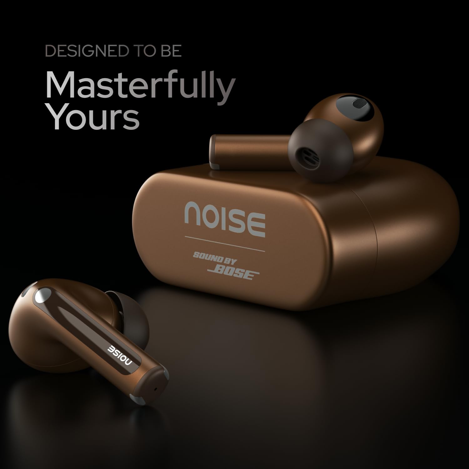 Noise Master Buds, Sound by Bose in-Ear Bluetooth Earbuds, Up to 49dB Adaptive ANC, LHDC 5.0, Immersive Spatial Audio, 44H Playtime with 6 mic ENC, Dual Pairing, IPX5 Ear Buds TWS - Unboxed