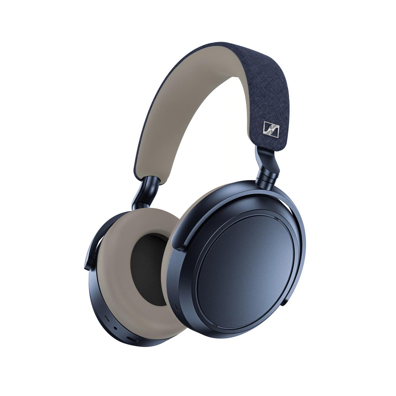 Sennheiser Momentum 4 Wireless Over Ear Headphones, German Design, ANC, 60h Battery, Customizable Sound, 4 Digital Mics for Crystal-Clear Calls, Multipoint Connectivity, 1 Yr Warranty, Denim