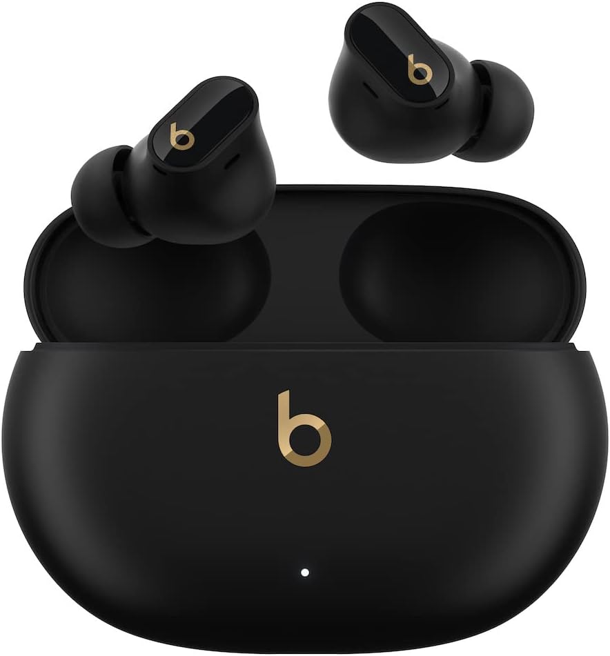 Beats Studio Buds + | True Wireless Noise Cancelling Earbuds, Enhanced Apple & Android Compatibility, Built-in Microphone, Sweat Resistant Bluetooth Headphones, Spatial Audio - Ivory