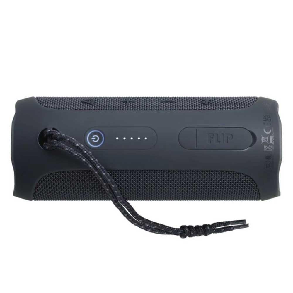 JBL Flip Essential 2 Portable Bluetooth Speaker with Rechargeable Battery, IPX7 Waterproof, 10-Hour Battery Life, Black