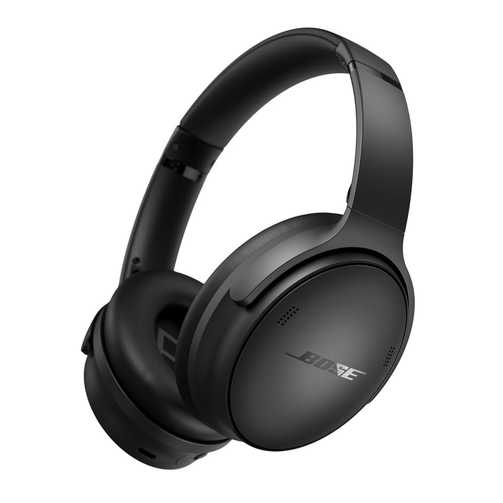 Bose New QuietComfort Wireless Noise Cancelling Headphones, Bluetooth Over Ear Headphones with Up to 24 Hours of Battery Life - Unboxed