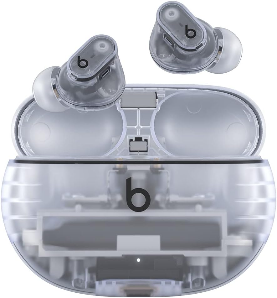 Beats Studio Buds + | True Wireless Noise Cancelling Earbuds, Enhanced Apple & Android Compatibility, Built-in Microphone, Sweat Resistant Bluetooth Headphones, Spatial Audio - Ivory