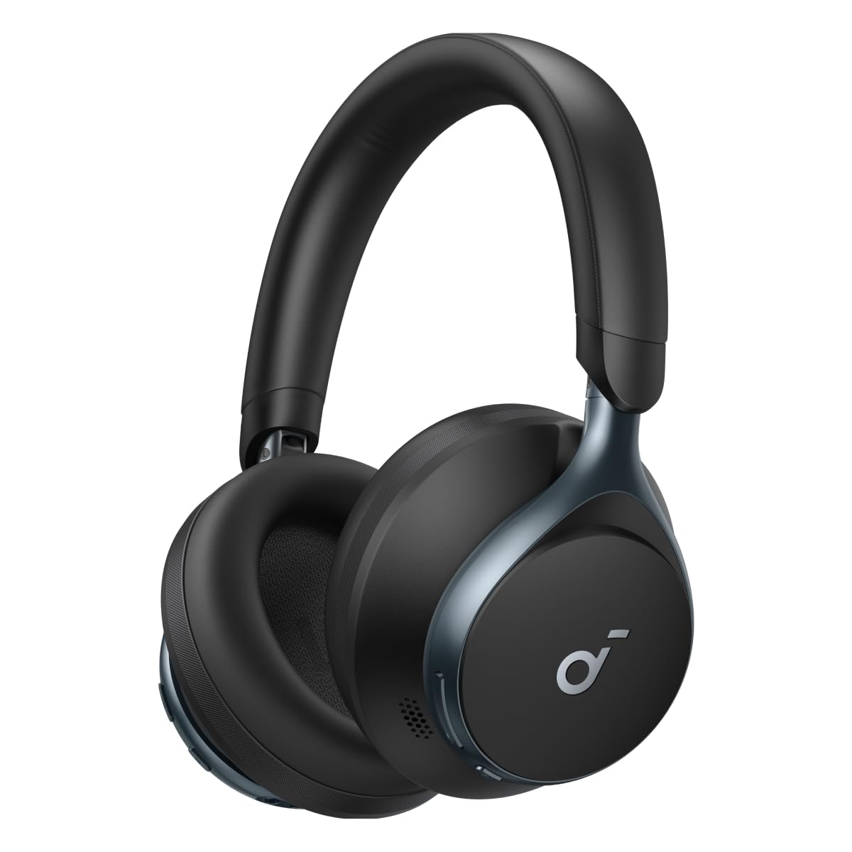 soundcore by Anker,Space One Active Noise Cancelling Bluetooth Over Ear Headphones with Travel Pouch,2X Stronger Voice Reduction,40H ANC Playtime,App Control,Ldac Hi-Res,Ergo Design for Comfort Fit - Sealed