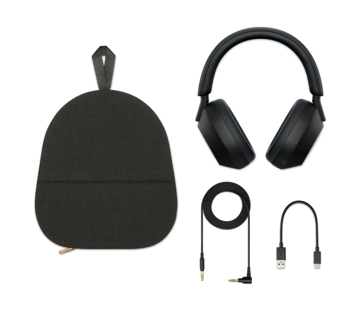 Sony WH-1000XM5 Best Active Noise Cancelling Wireless Bluetooth Over Ear Headphones with Mic for Clear Calling, Battery Life 30 Hours (Unboxed)