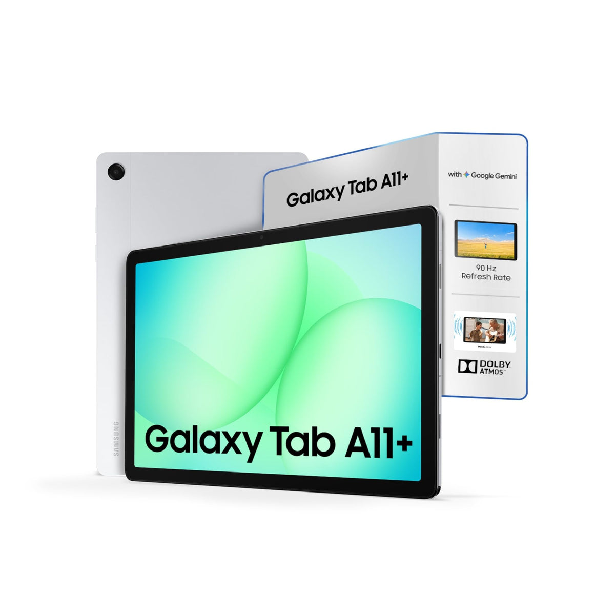 Samsung Galaxy Tab A11+ [Smartchoice], 11-inch (27.82 CM), LCD Display, 6GB RAM, 128GB ROM, Wi-Fi, Quad Speakers, Dolby Atmos, Gray, AI Enabled - Unboxed