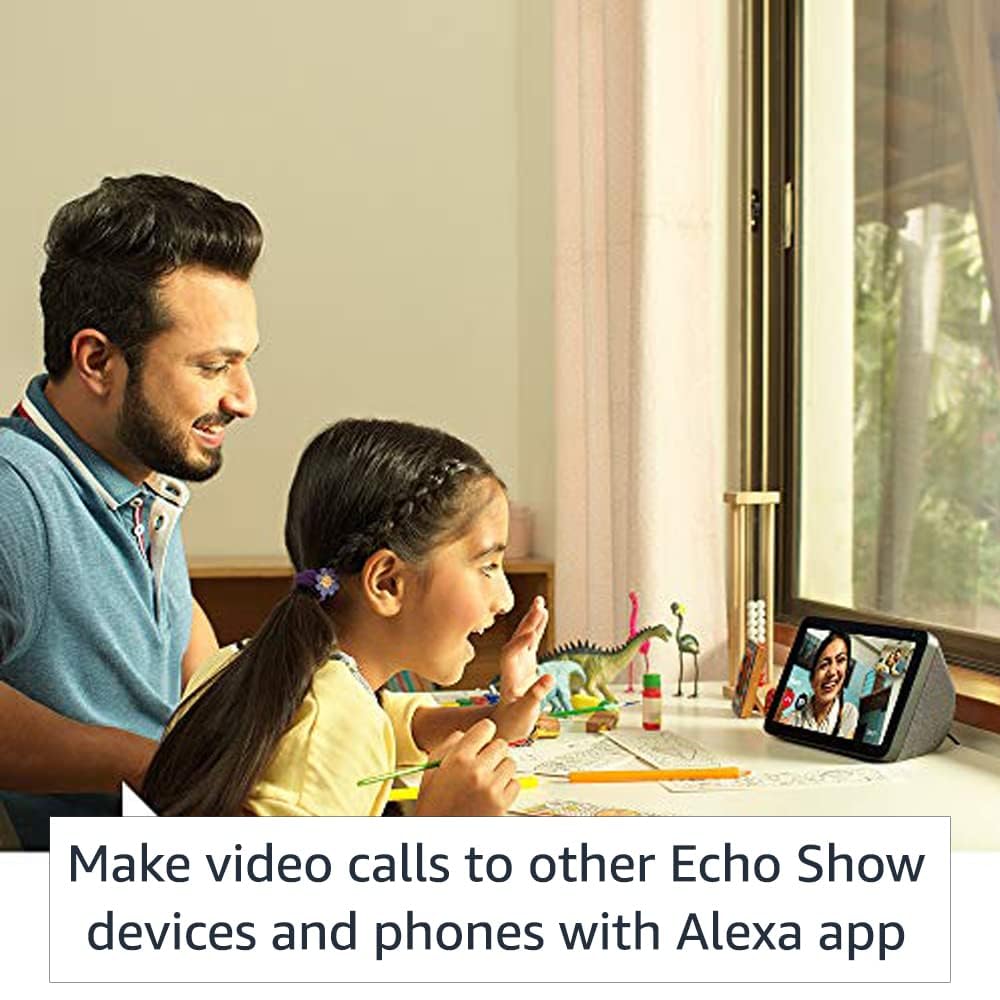 Introducing Echo Show 8 – Smart Display with Alexa - 20.32 cm (8") HD Screen with Stereo Sound - Unboxed