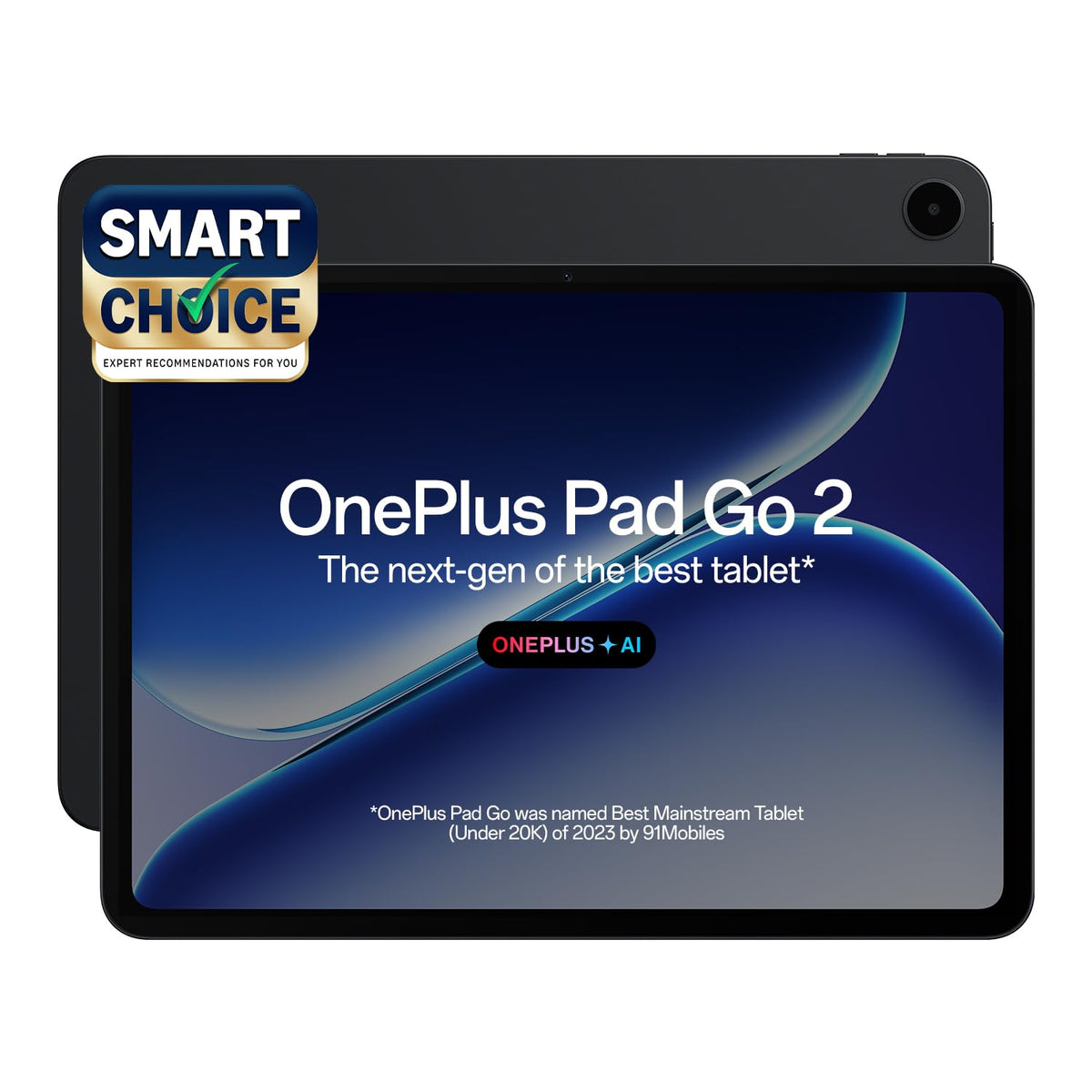 OnePlus, Pad Go 2 [Smartchoice], 12.1 inch (30.73 CM), LCD, 8GB RAM, 256GB ROM, Wi-Fi + 5G, Quad Speakers, Eye Care - Unboxed