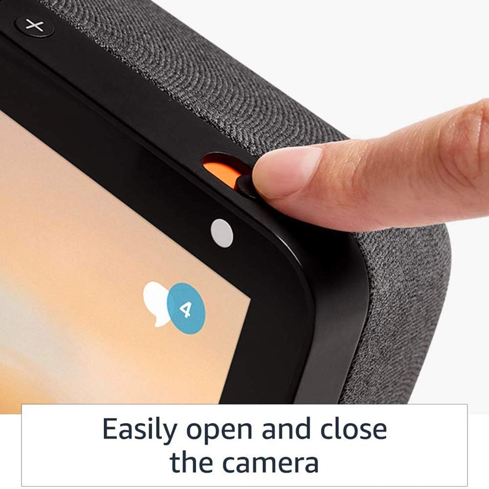 Introducing Echo Show 8 – Smart Display with Alexa - 20.32 cm (8") HD Screen with Stereo Sound - Unboxed