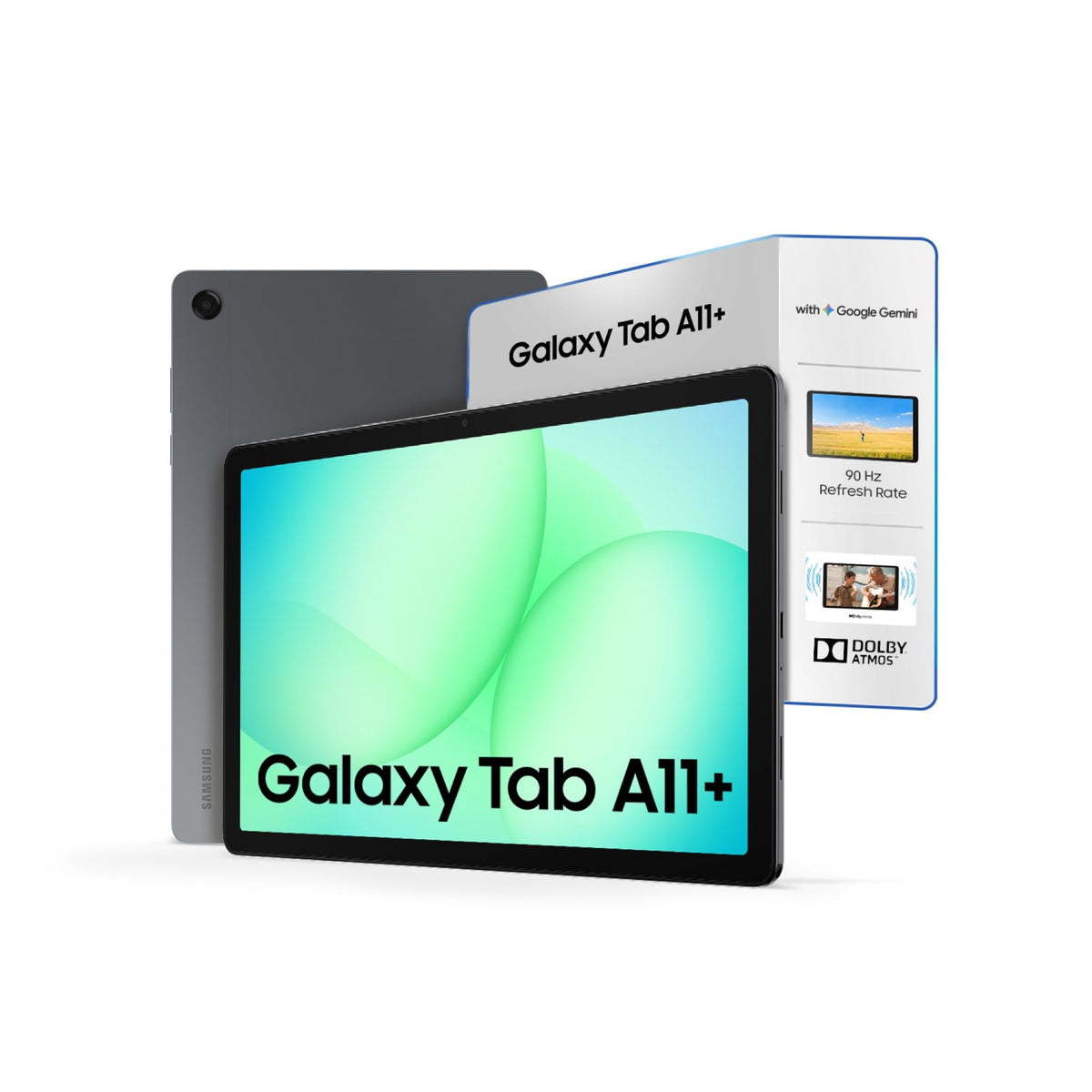 Samsung Galaxy Tab A11+ [Smartchoice], 11-inch (27.82 CM), LCD Display, 6GB RAM, 128GB ROM, Wi-Fi, Quad Speakers, Dolby Atmos, Gray, AI Enabled - Unboxed