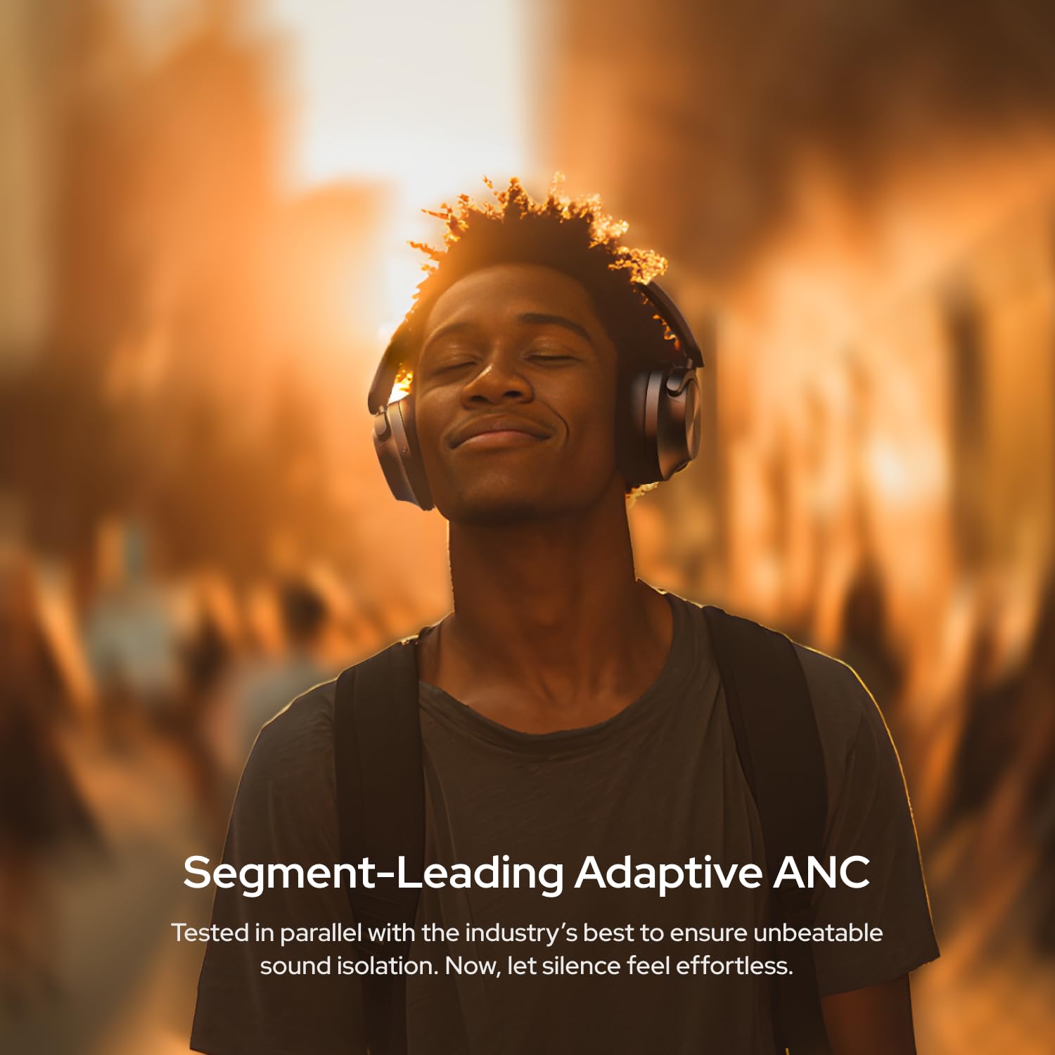 Noise Master Buds Max, Sound by Bose Wireless Over-Ear Headphones, Adaptive ANC, LHDC 5.0, Immersive Spatial Audio,Upto 60H Playtime, Fast Pairing, Wear Detection(Onyx)